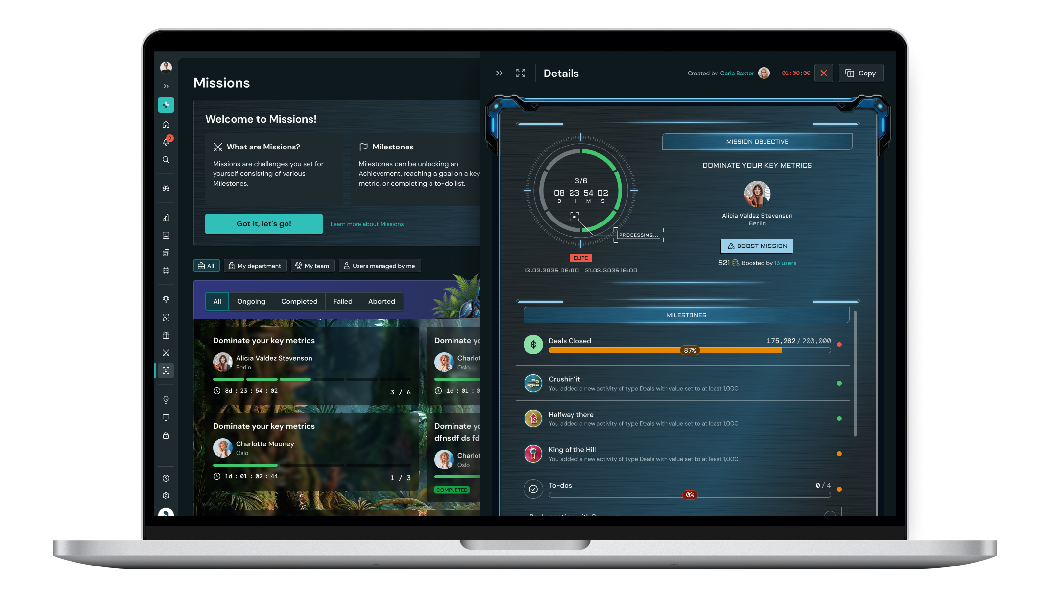 Missions That Create Accountability
