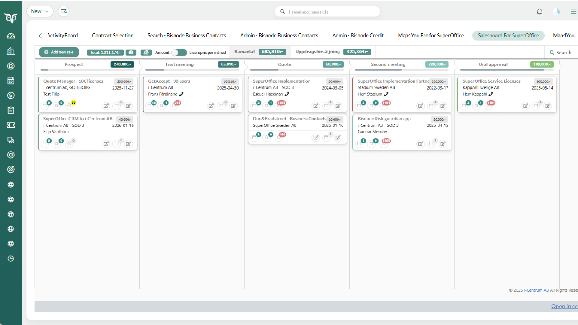 The main view of the Salesboard KanBan board_.png