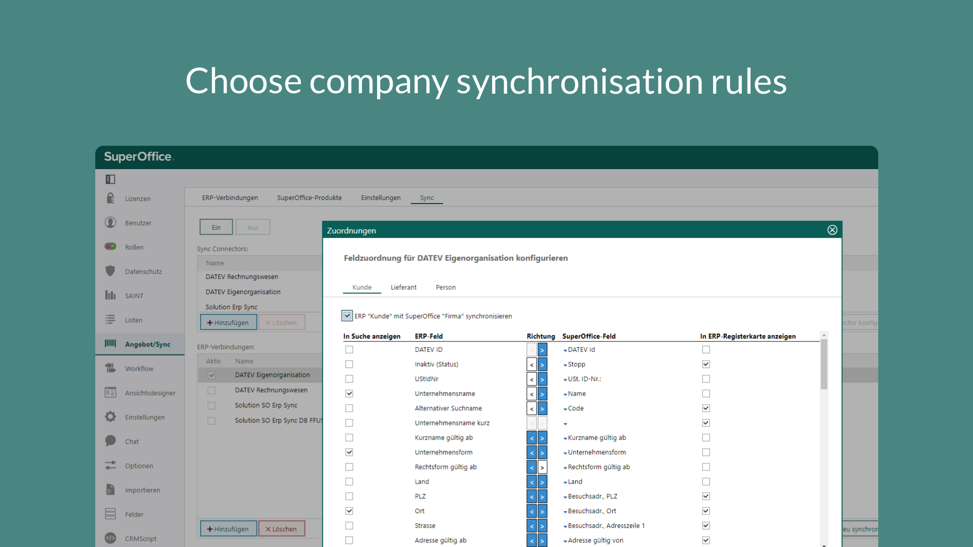 DATEV Eigenorganisation Sync image 6