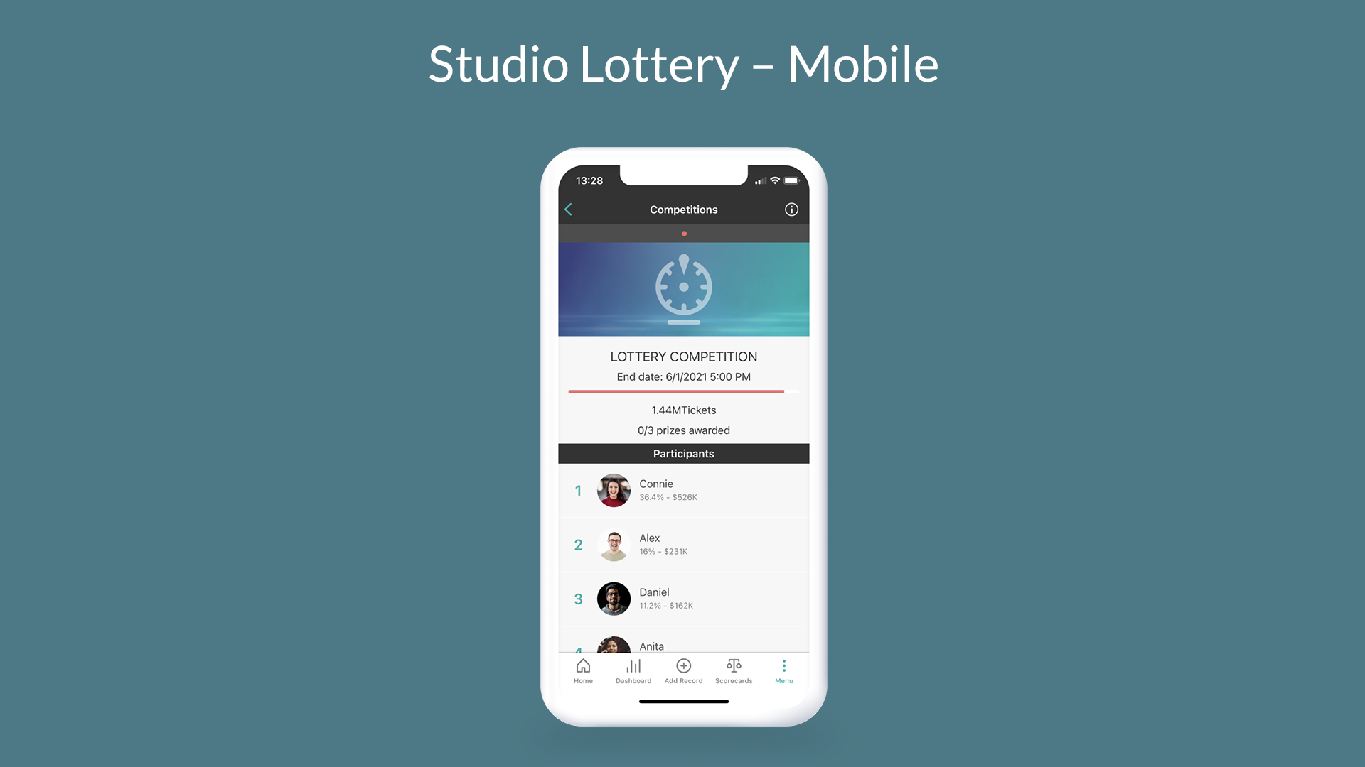 Studio Lottery – Mobile