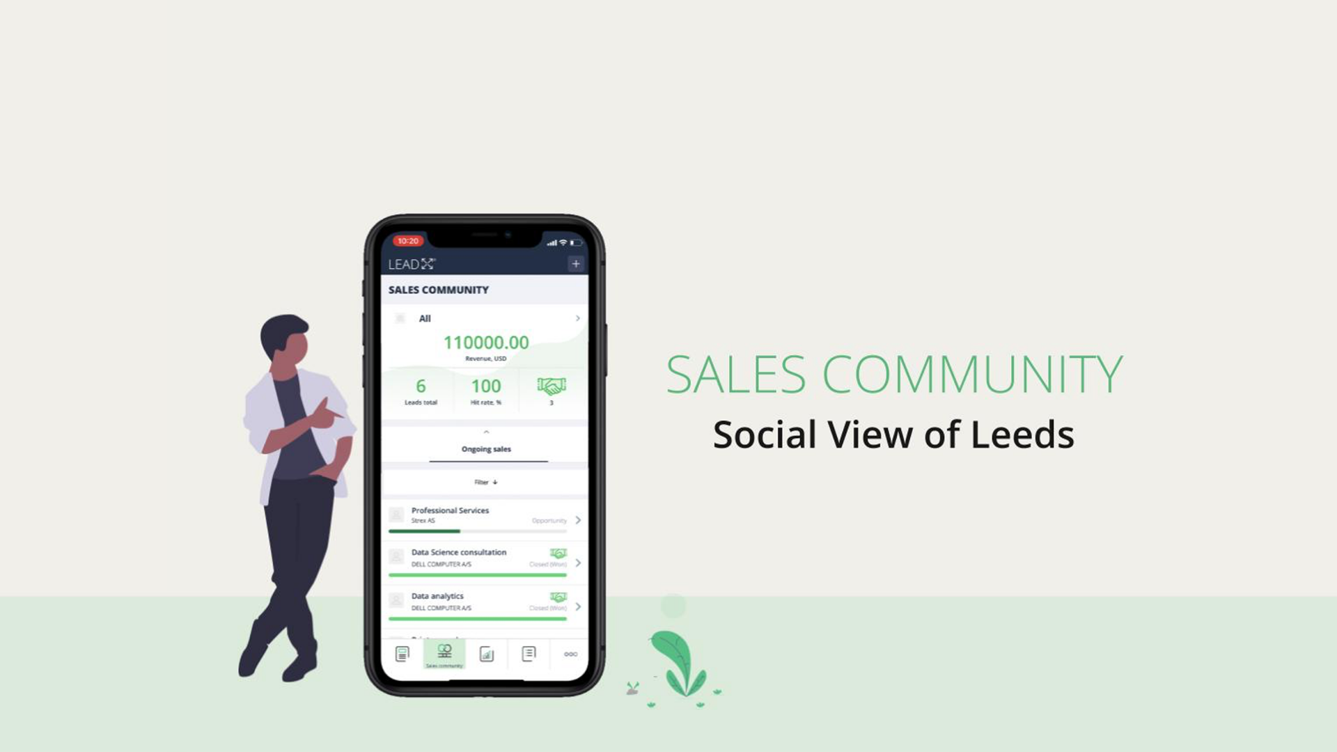 6. Overview of the sales community